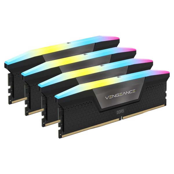 VENGEANCE® RGB 192GB (4x48GB) DDR5 DRAM Up To 5200MT/s