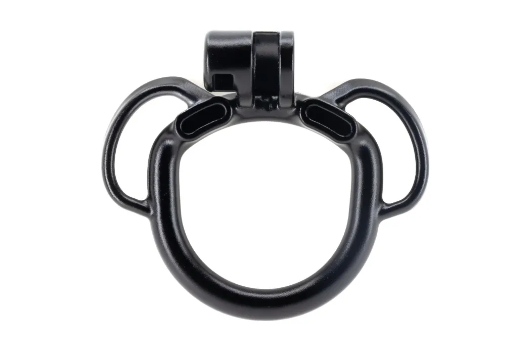 Strap Ring - Two Loops (Black) - 3 / Standard
