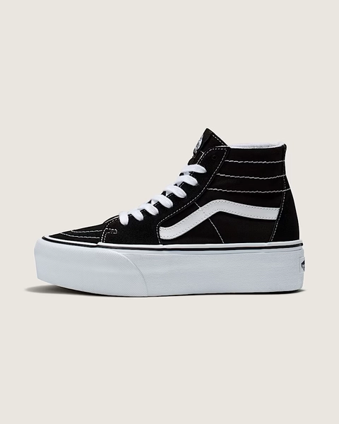 Vans | Sk8-Hi Tapered Stackform Black/True White Shoe