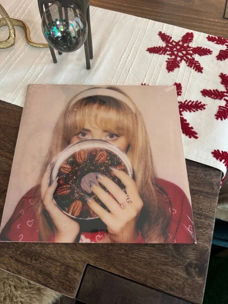 SABRINA CARPENTER FRUITCAKE LIQUID FILLED GLITTER VINYL LP