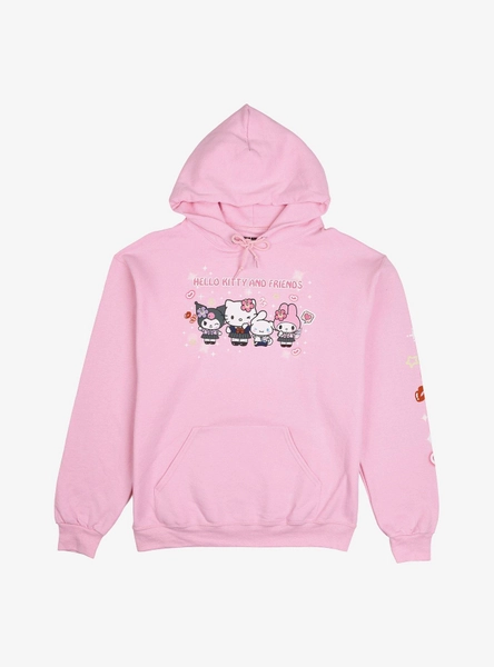 Hello Kitty And Friends Kogyaru Group Hoodie