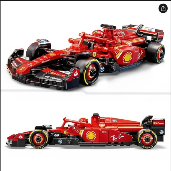 LEGO Speed Champions Ferrari SF-24 F1 Race Car Driver Set 77242 Building Blocks Toys for 10+ Gift for Boys and Girls : Amazon.in: Toys & Games