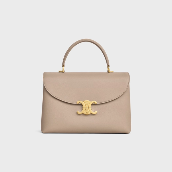 MITTELGROSSE NINO TASCHE AUS WEICHEM, GENARBTEM KALBSLEDE - | CELINE