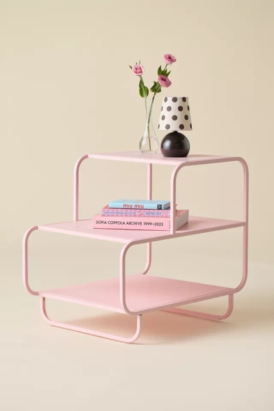 Alana Metal 3-Tiered Side Table/Nightstand