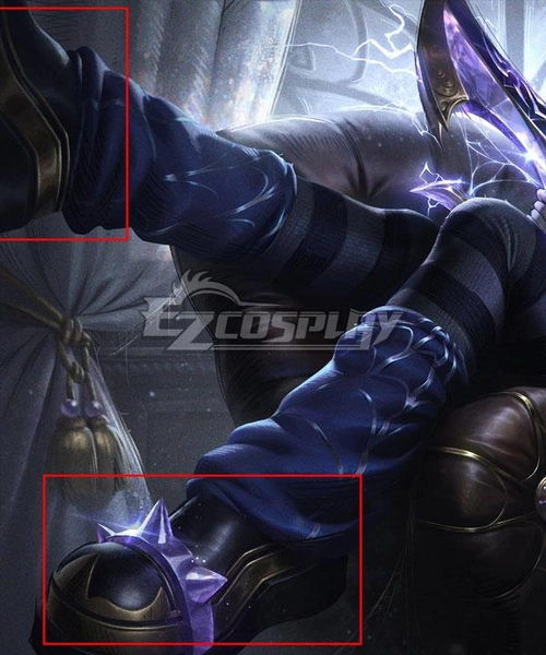League of Legends LOL Prestige Fright Night Zeri Cosplay Shoes