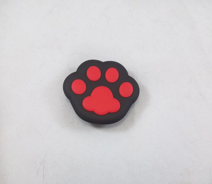 Paw Popsockets! - Black with Red Beans