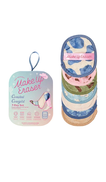 MakeUp Eraser 7-day Makeup Eraser Set in Coastal Cowgirl.