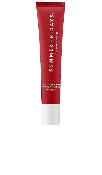 Summer Fridays Lip Butter Balm in Cherry.