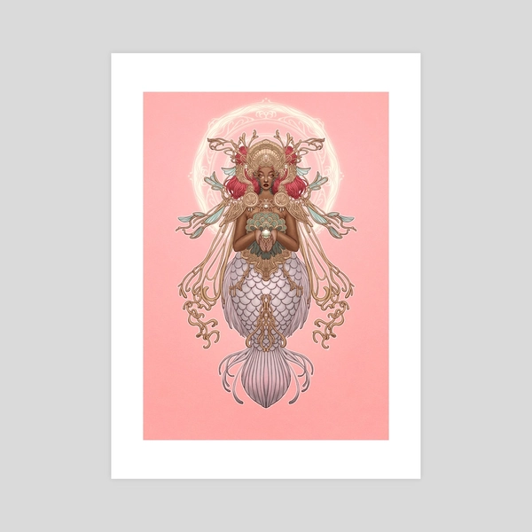 The Offering Print + Frame | Ejiwa "Edge" Ebenebe