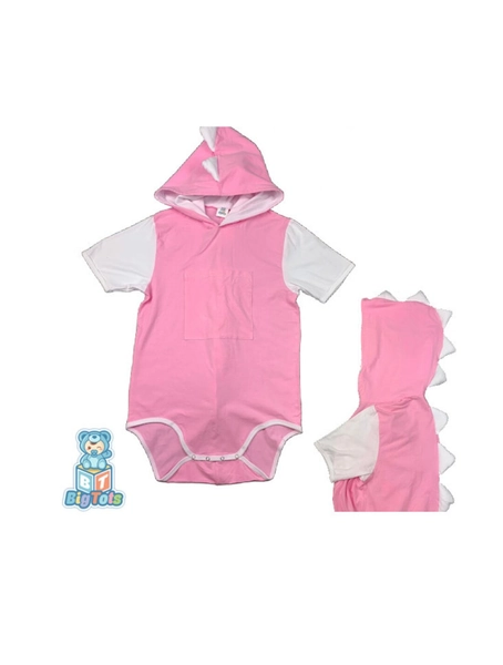 ABDL Pink Dinosaur Bodysuit Adult Baby - Etsy