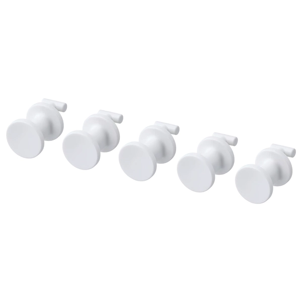 SKÅDIS Hook - white 19 mm (¾ ")