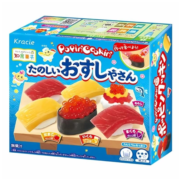 DIY Sushi godteri: PoPin’ Cookin’ Fun Fun Sushi Shop (28,5g)