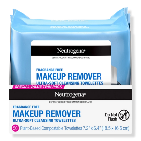 Makeup Remover Cleansing Towelettes Fragrance Free - 50 ct