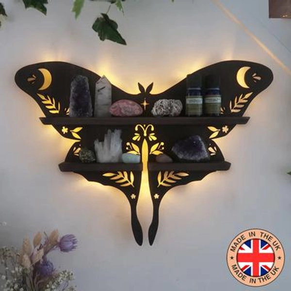 Coppermoon Luna Moth Shelf