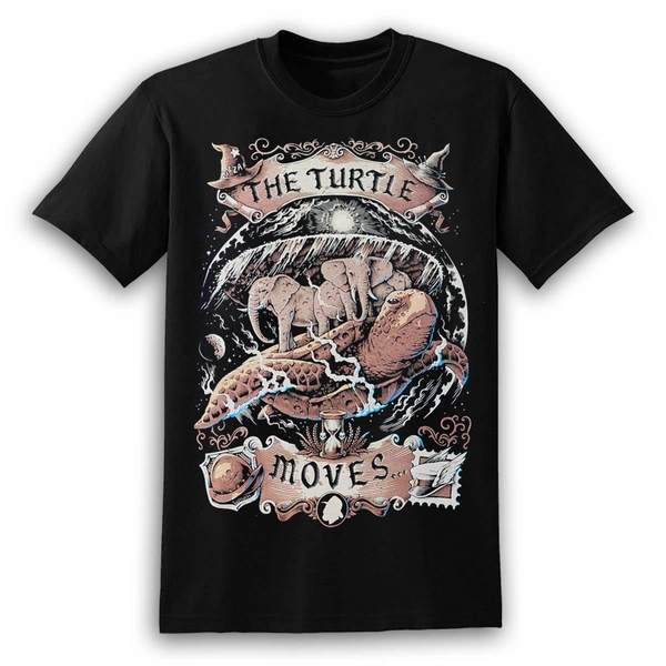 The Turtle Moves T-Shirt | Terry Pratchett's Discworld | Apparel