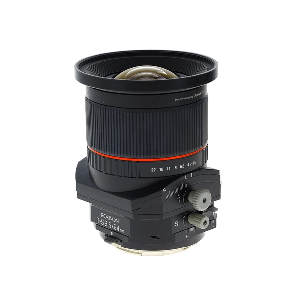 Rokinon 24mm f/3.5 Tilt-Shift ED AS UMC Manual Lens for Canon EF-Mount {82}