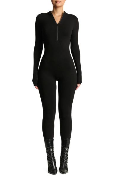Quarter Zip Jumpsuit
