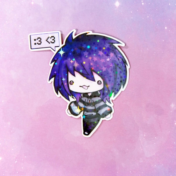 Luvstar Chibi Sticker