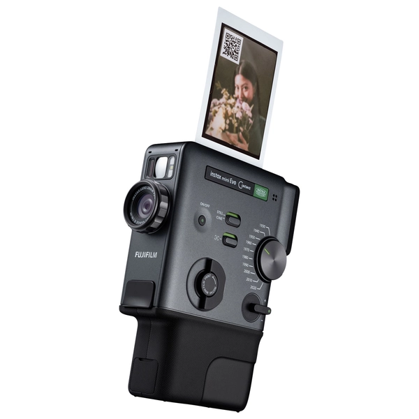 Fujifilm Instax Mini Evo Cinema Hybrid Instant Camera - Black
