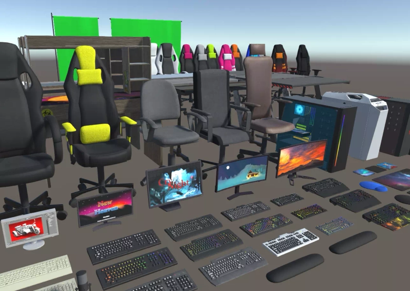 Ultimate Gamer Room | 3D model