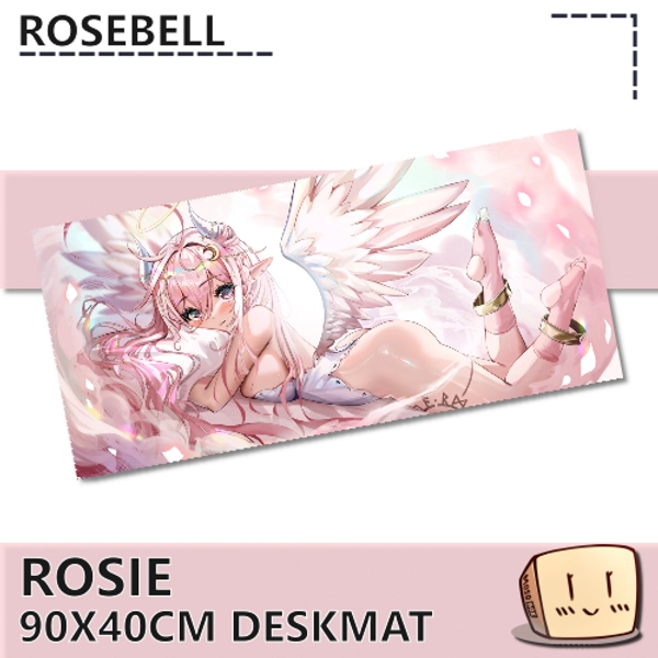 Angel Rosie Deskmat - Rosebell - MosoBox