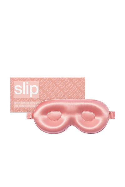 slip Pure Silk Contour Sleep Mask in Rose
