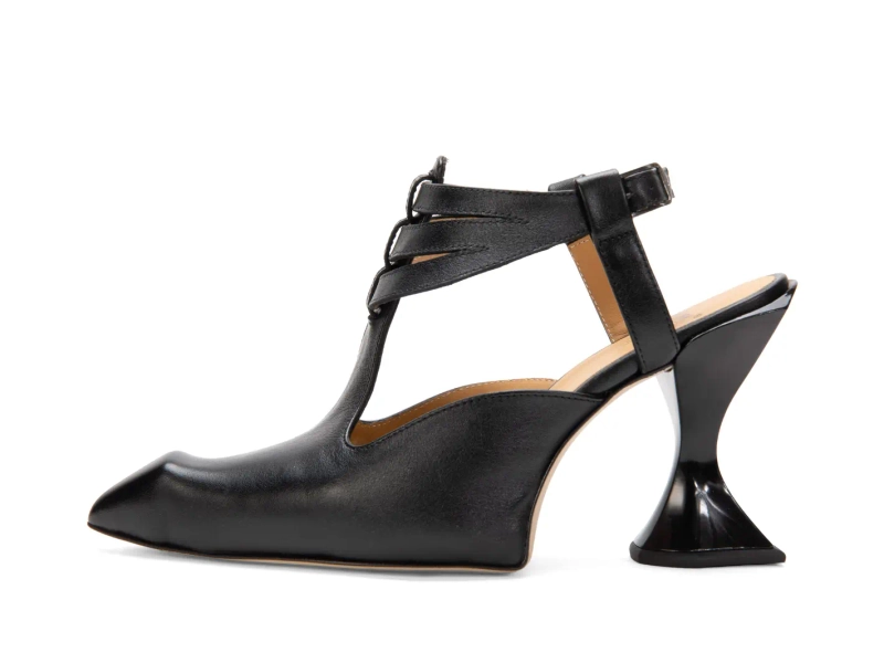 Naomi - Black | Strappy Slingback Heels | Fluevog Shoes