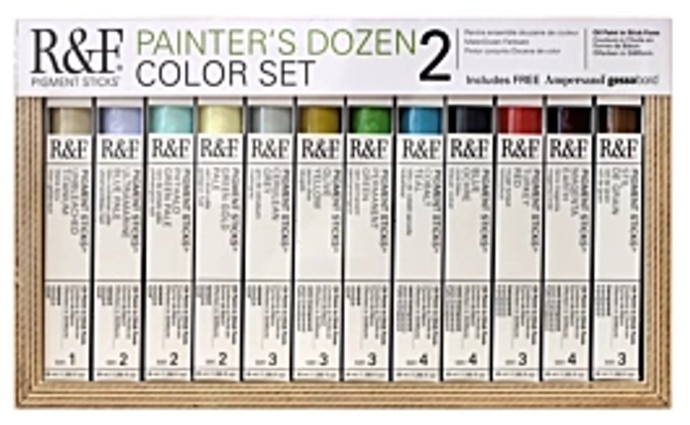 R&F Set 12 Ölfarbenstifte Painters Dozen 2 38ml