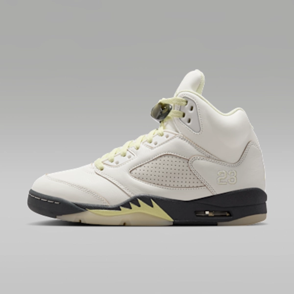 Air Jordan 5 Retro "Luminous Green and Sail" Women's Shoes