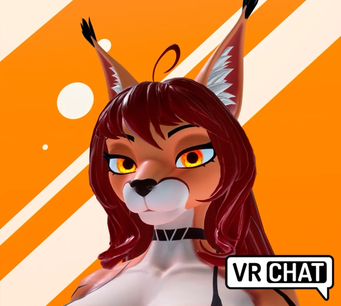 Caracal Ashley Big Cat (VRChat)