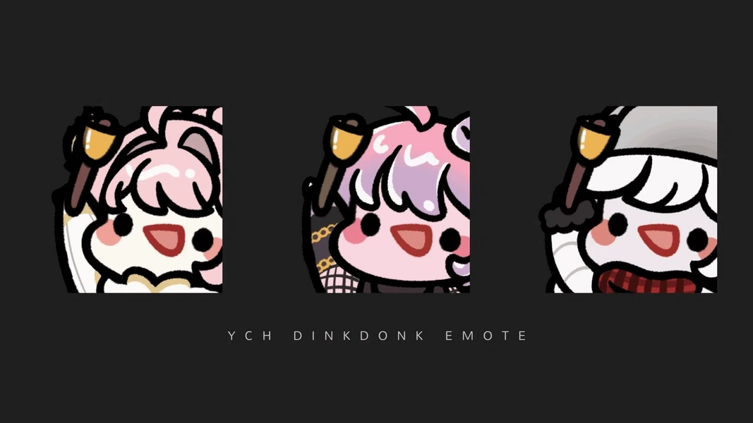 Animated YCH Dink Donk Emote by Rae Chuu