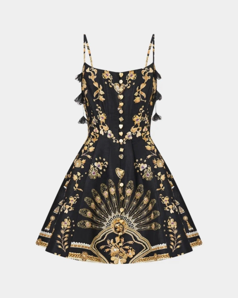 Taurus Rising Corset Mini Dress 
