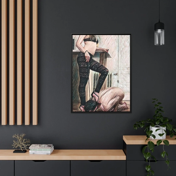Femdom Art Print, BDSM Wall Art, Kinky Art for the Bedroom, Femdom Bondage Art, BDSM Art, Sexy Gifts for Him - Etsy