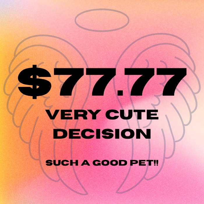 Very Cute Decision