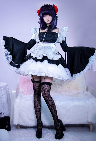 My Dress Up Dear Doll Shizuku-tan Cosplay Costume Kawaii Maid Outfit