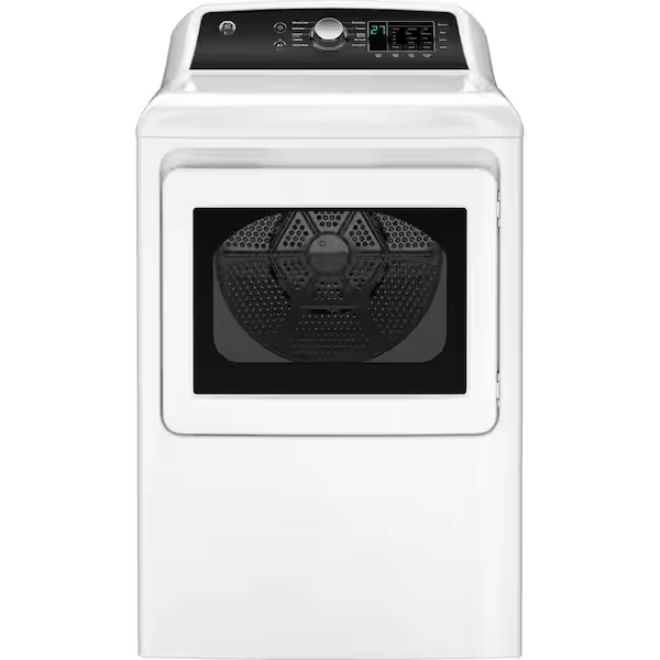 GE 7.4 cu. ft. Electric Dryer with Sensor Dry in White GTD58EBSVWS