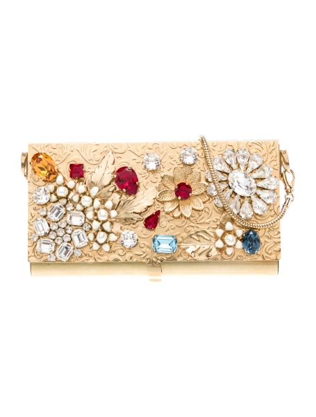 Dolce & Gabbana Metal Gem Clutch