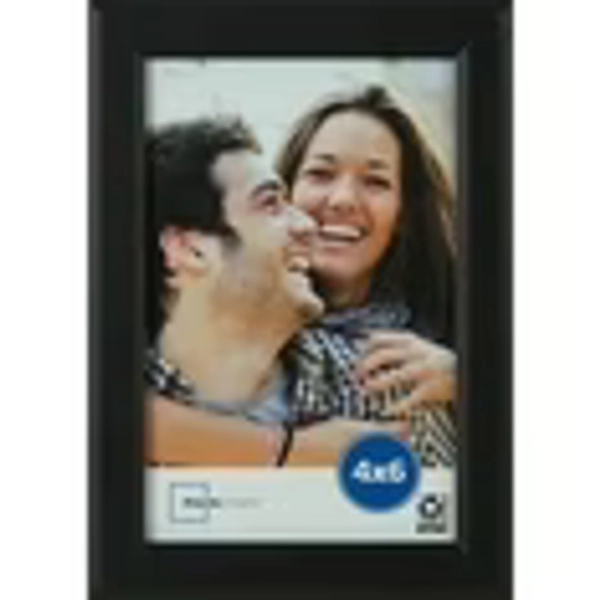 Mainstays – 4x6 Picture Frame – Black Step Program Tabletop Photo Frame