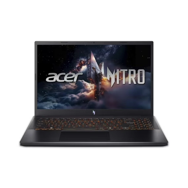 Acer Nitro V 15.6” FHD IPS 165Hz Gaming Laptop, Intel Core 5 Processor 210H, NVIDIA GeForce RTX 4050 with 6GB GDDR6 VRAM, 16GB RAM, 512GB PCIe Gen 4 SSD, Obsidian Black