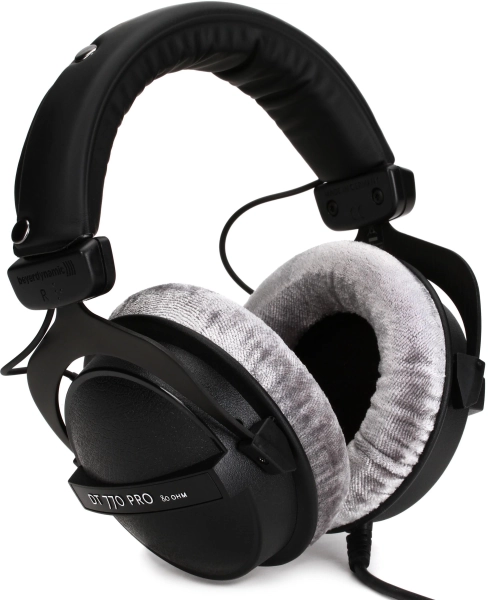 Beyerdynamic DT 770 Pro Closed-back Studio Headphones - 80 ohms