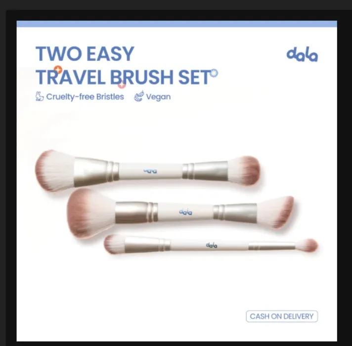 DALA Two Easy Travel Brush Set