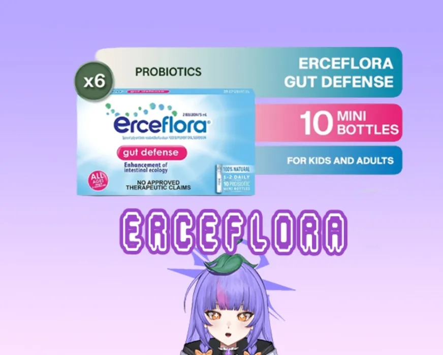 Erceflora Probiotic 60 bottles