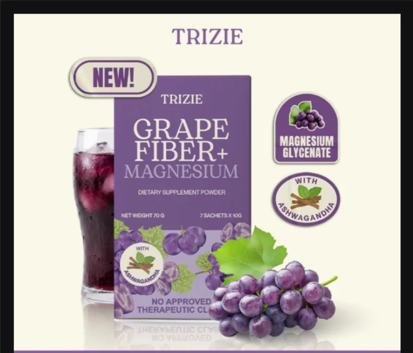 28 sachet Grape Fiber PLUS Magnesium