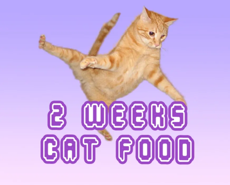 2 weeks Cat food&Treats