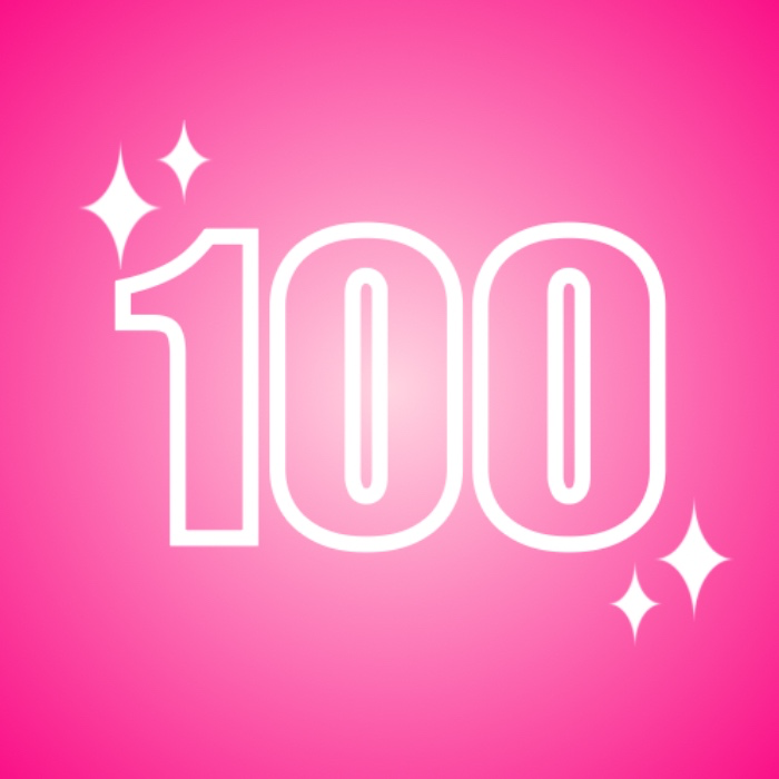 ✨100✨