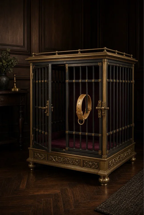 Luxury pup crate
