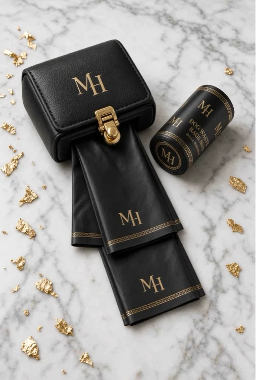 Luxury pup poo bag 