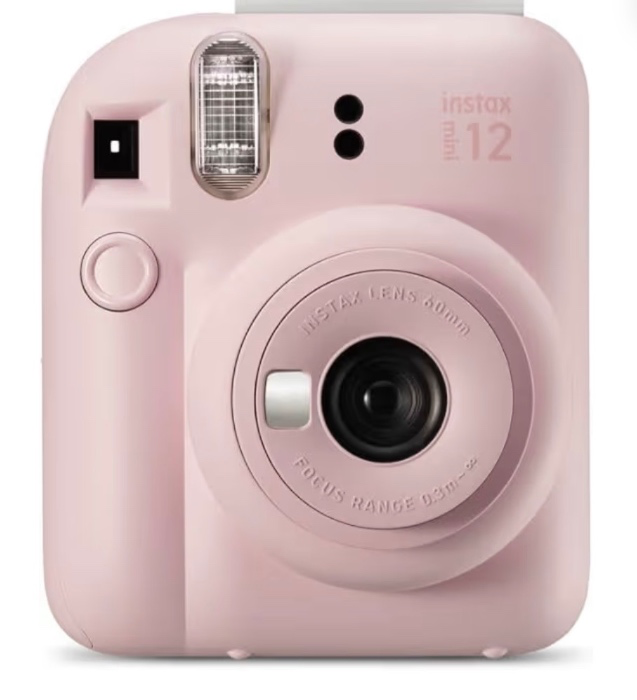 Fujifilm Instax Mini 12 Instant Camera - Blossom Pink
