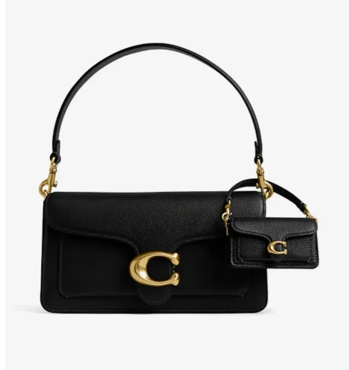 ✹ Coach Tabby c-plaque bag
