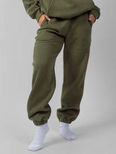 Olive green sweat pants